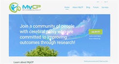 Desktop Screenshot of mycerebralpalsy.org